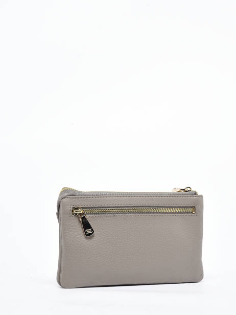Portefeuille Caviar Leder Crinkles Grijs caviar 14196 ander zicht 2